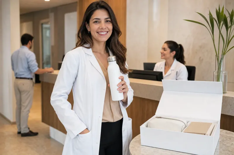 Kits para Clínicas, Hospitais e Saúde em uso