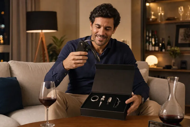 Kits Gourmet para Clientes VIP em uso